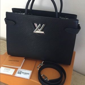New Authentic Louis Vuitton Epi Twist Tote